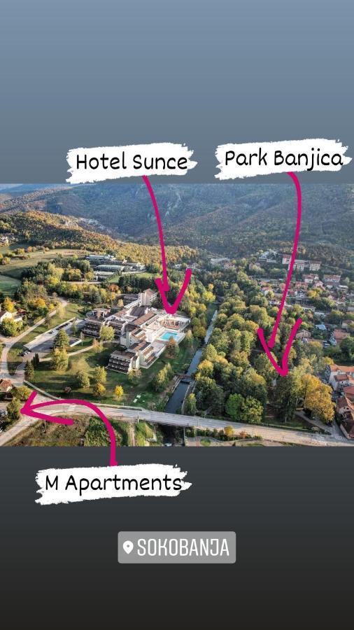 M Apartments Soko Banja Bagian luar foto